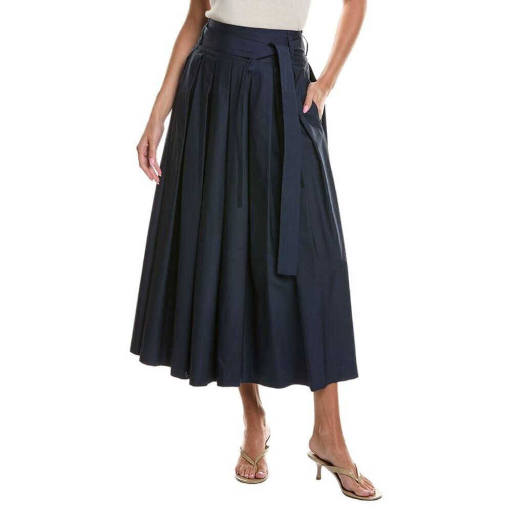 Weekend Max Mara Womens  Agiate Skirt, Navy